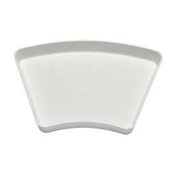 vassoio trapezio grande arrotondato 24x39x4cm