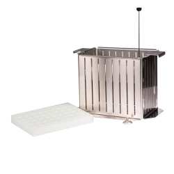 tagliaspiedini inox per 54 spiedini