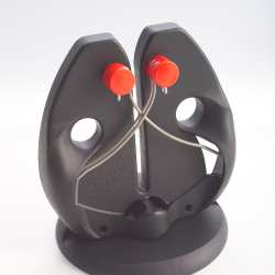 rapid steel action nero set con base