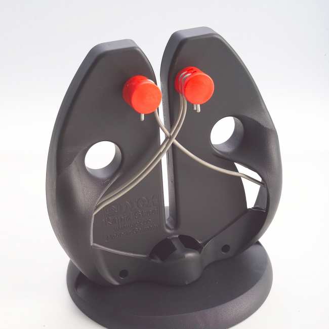 rapid steel action nero set con base