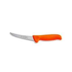 coltello disosso curvo 13cm rigido orange