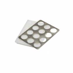 stampo tondo per scatola magica per 12 spiedini ovali