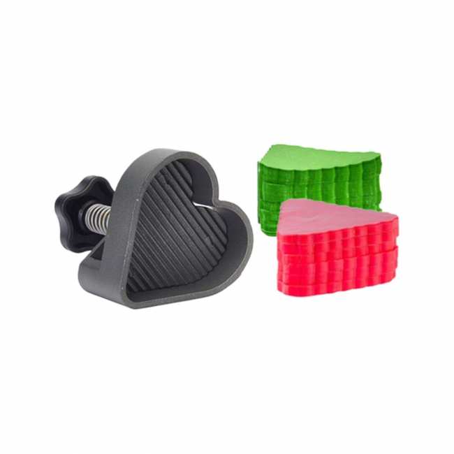 kit hamburgatrice e dischi a cuore