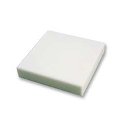 ceppo materiale atossico 50x50xh10cm bianco