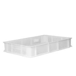 cassetta forata bianca 60x40cm h13cm 28lt