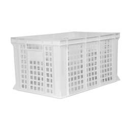 cassetta forata bianca 60x40cm h32cm