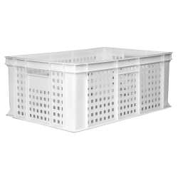 cassetta forata bianca 60x40cm h24cm