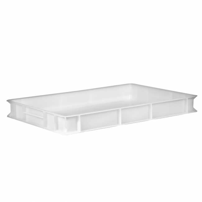 cassetta service bianca non forata 60x40cm h7cm 12lt