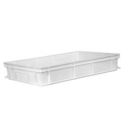 cassetta service bianca non forata 60x40cm h13cm 28lt
