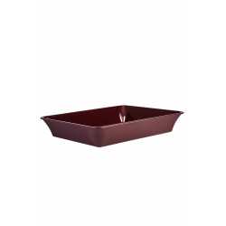 Vassoio bordeaux 325x265x50...