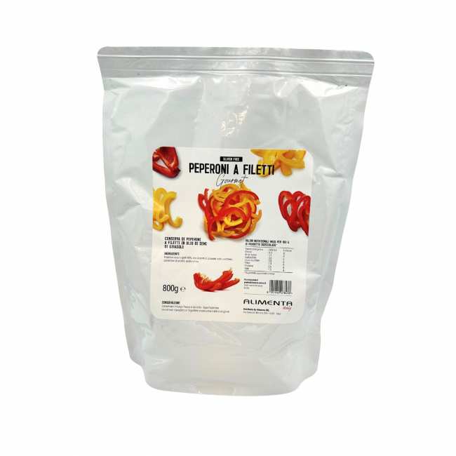 Peperoni a filetti 6pz da 800g