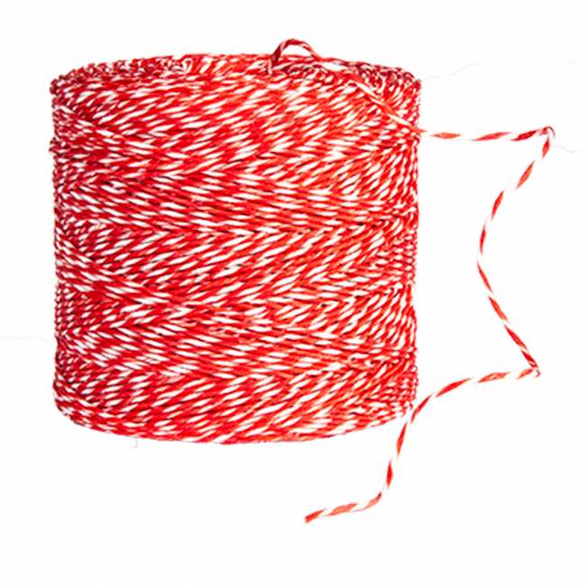 rotolo spago bicolore rosso 150g