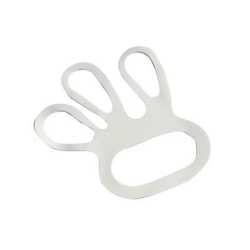 elastico fissa guanto inox 100pz