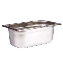 bacinella inox gn 1 3 h15cm