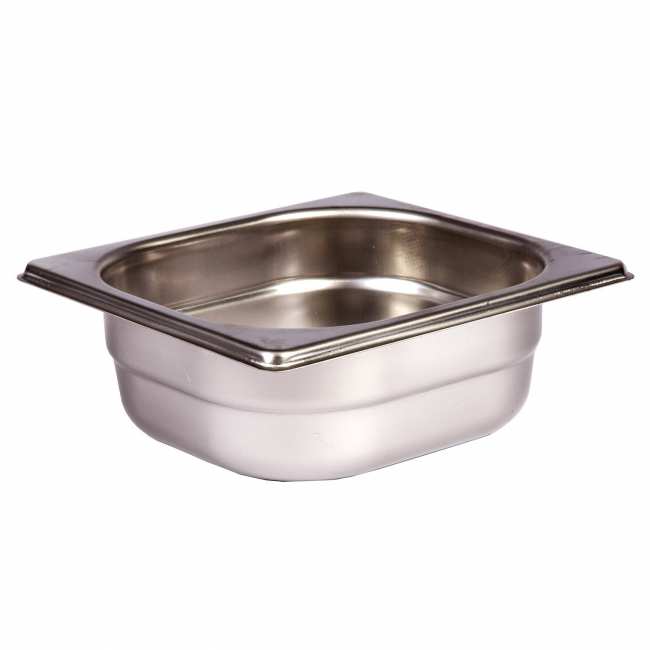 bacinella inox gn 1 6 h6cm