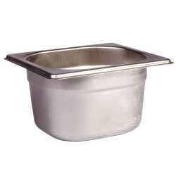 bacinella inox gn 1 6 h10cm