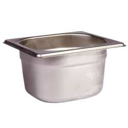 bacinella inox gn 1 6 h15cm