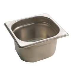 bacinella inox gn 1 6 h20cm
