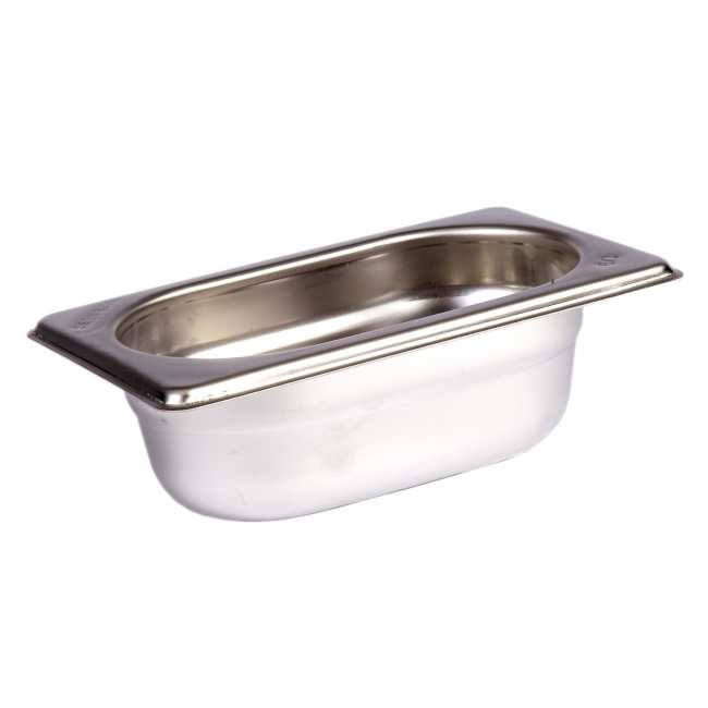 bacinella inox gn 1 9 h6cm