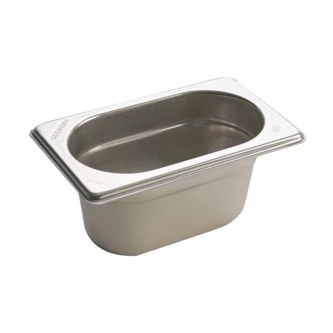 bacinella inox gn 1 9 h10cm