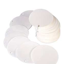 dischi diametro 120mm natural paper con foro 500g