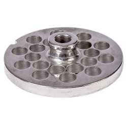 piastra inox foro 14mm t32