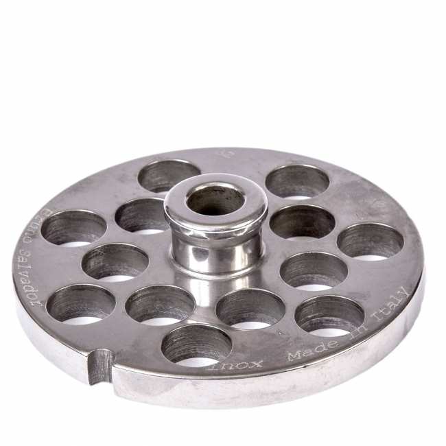piastra inox foro 16mm t32