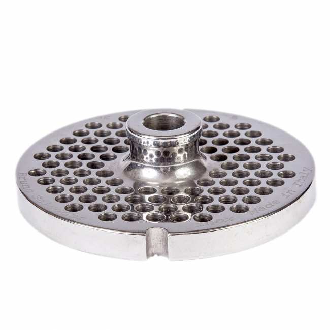 piastra inox foro 45mm t32