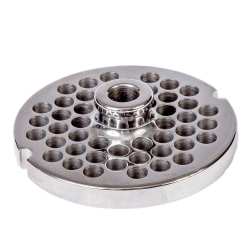 piastra inox foro 8mm t32