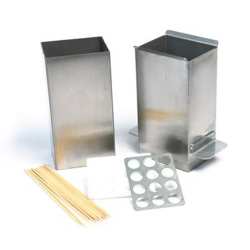 scatola magica per 12 spiedini tondi