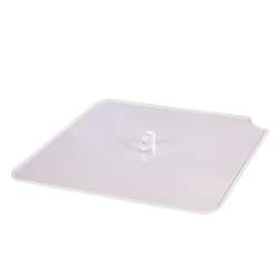 coperchio plexiglass 28x28cm trasparente