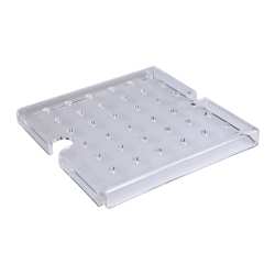 griglia plexiglass 28x28cm trasparente