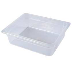 bacinella in polipropilene gn 1 2 h10cm