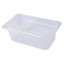 bacinella in polipropilene gn 1 4 h10cm